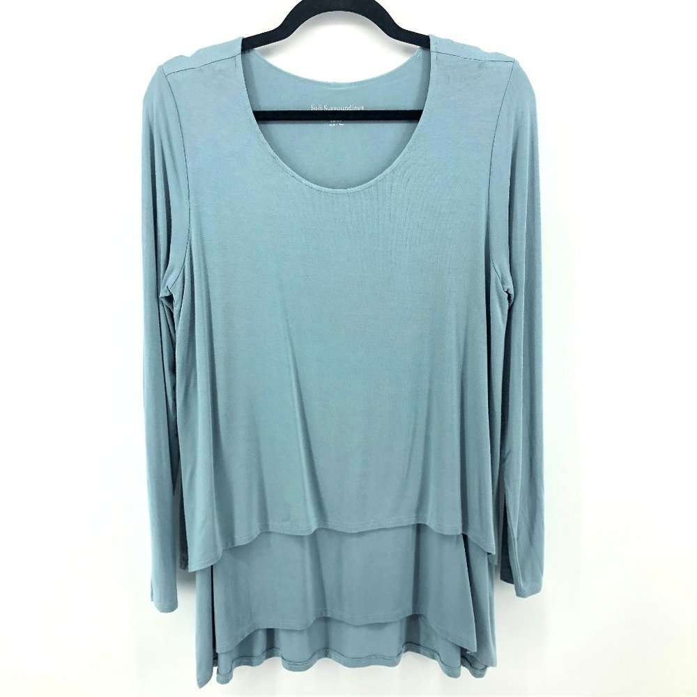 SOFT SURROUNDINGS Perfect Layers Jersey Knit Tunic